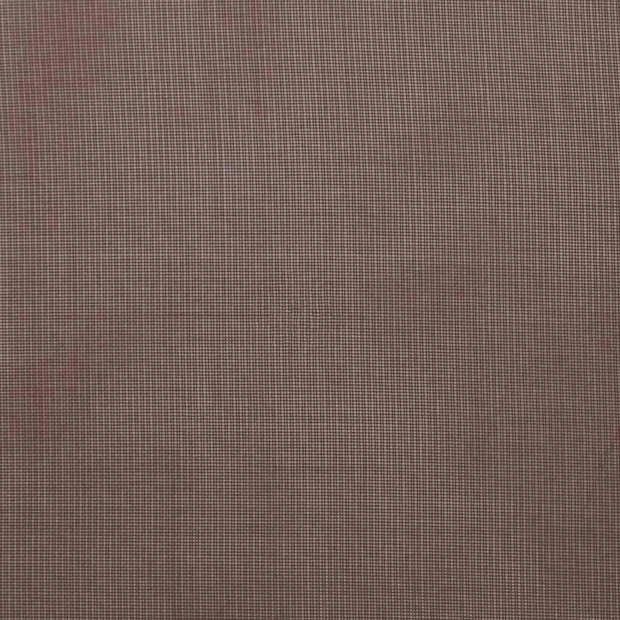 Rideaux en voile avec passants 2 pcs marron - 8
