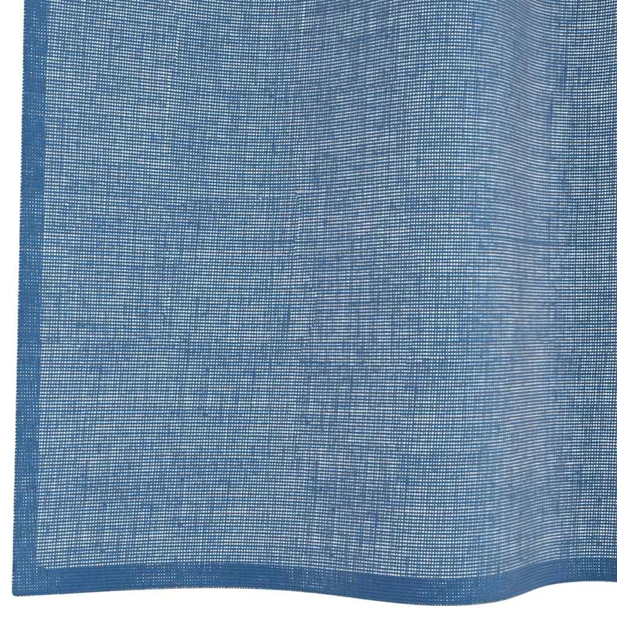 Rideaux en voile avec boucles 2 pcs bleu royal 140x175 cm - 6