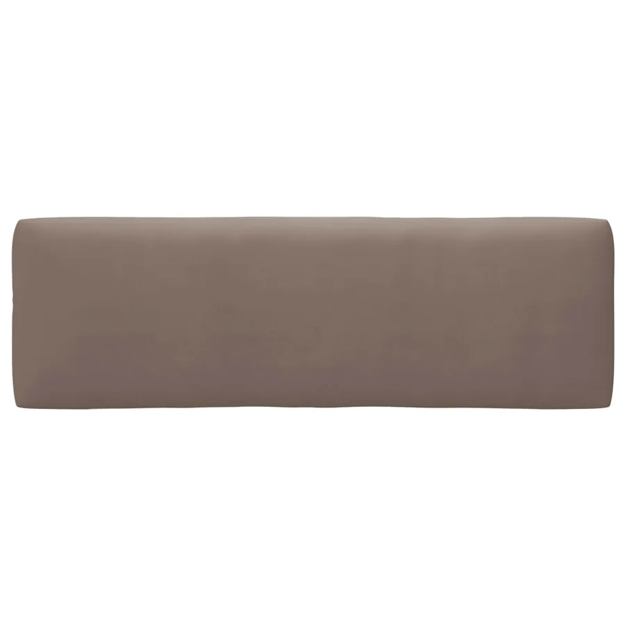 Canapé d'angle palette de jardin noir bois de pin imprégné - 12