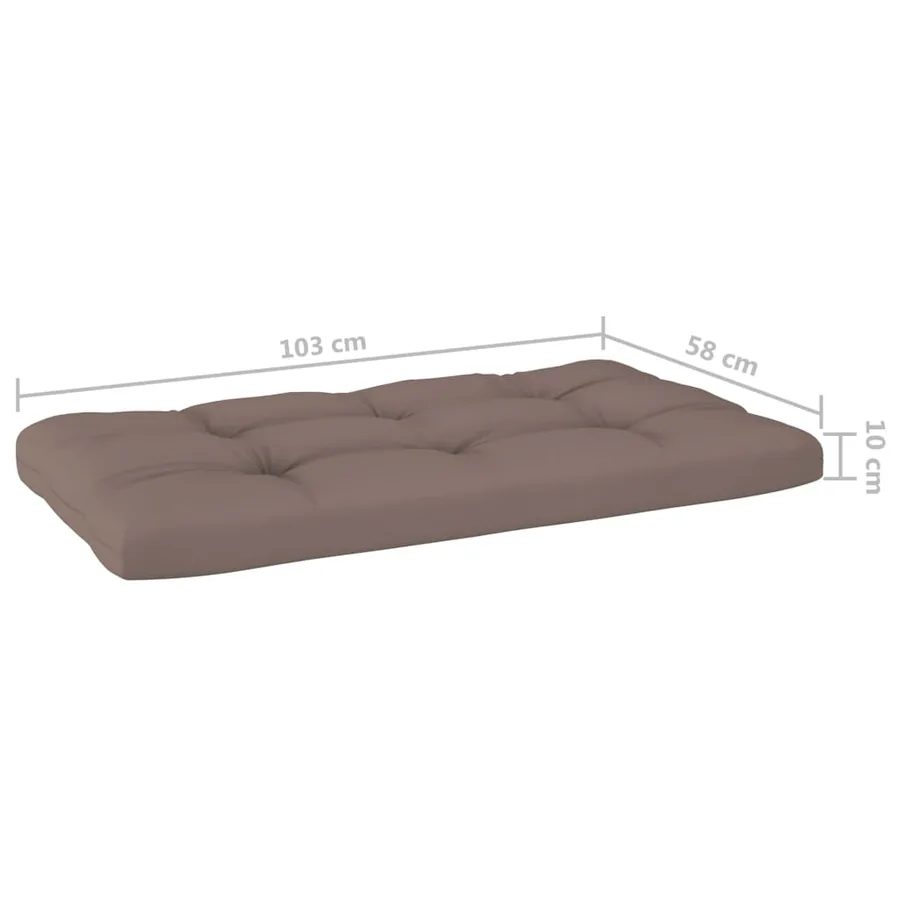 Canapé d'angle palette de jardin noir bois de pin imprégné - 14