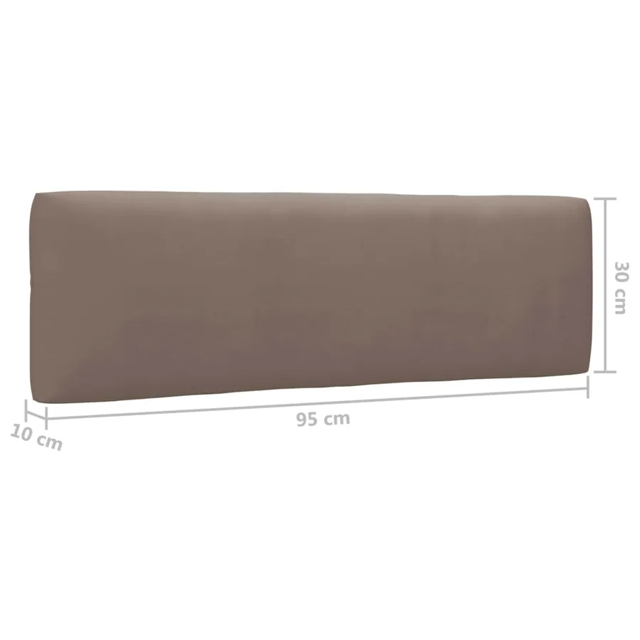 Canapé d'angle palette de jardin noir bois de pin imprégné - 16