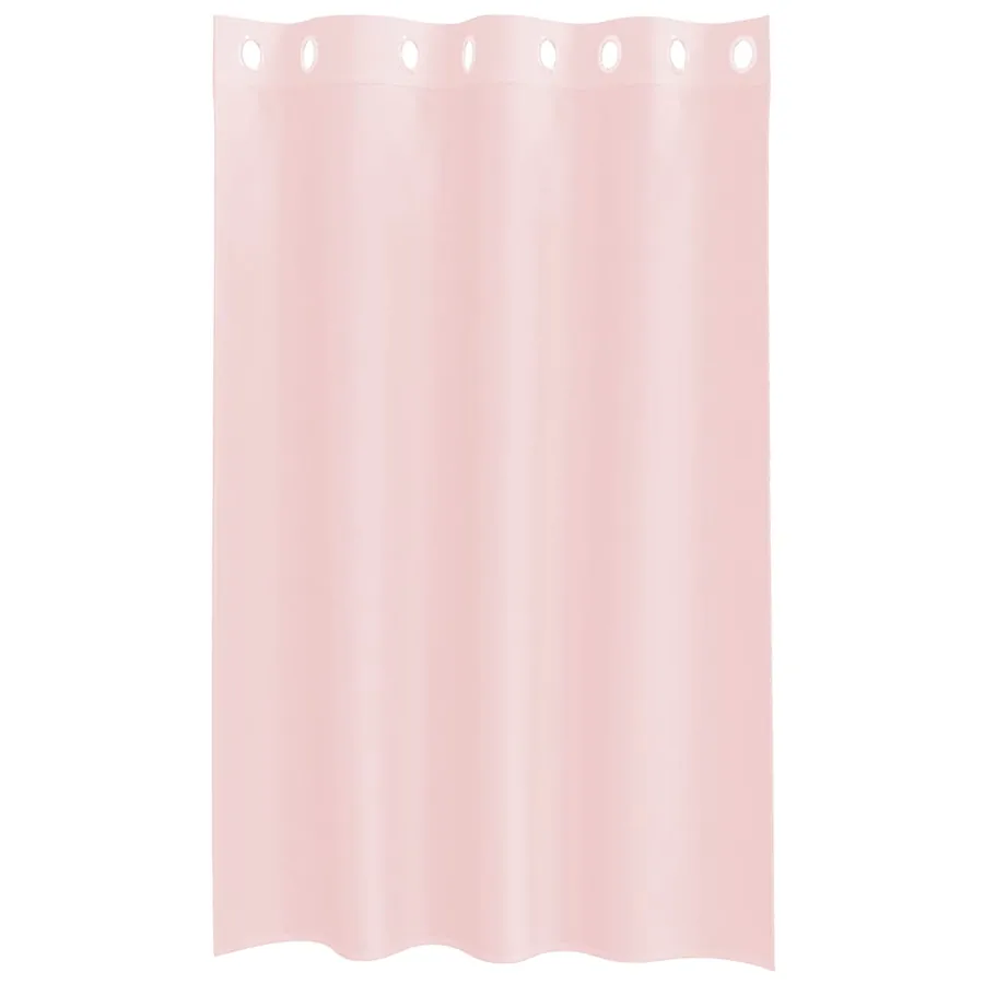 Rideaux en voile avec œillets 2 pcs rose clair 140x175 cm - 4
