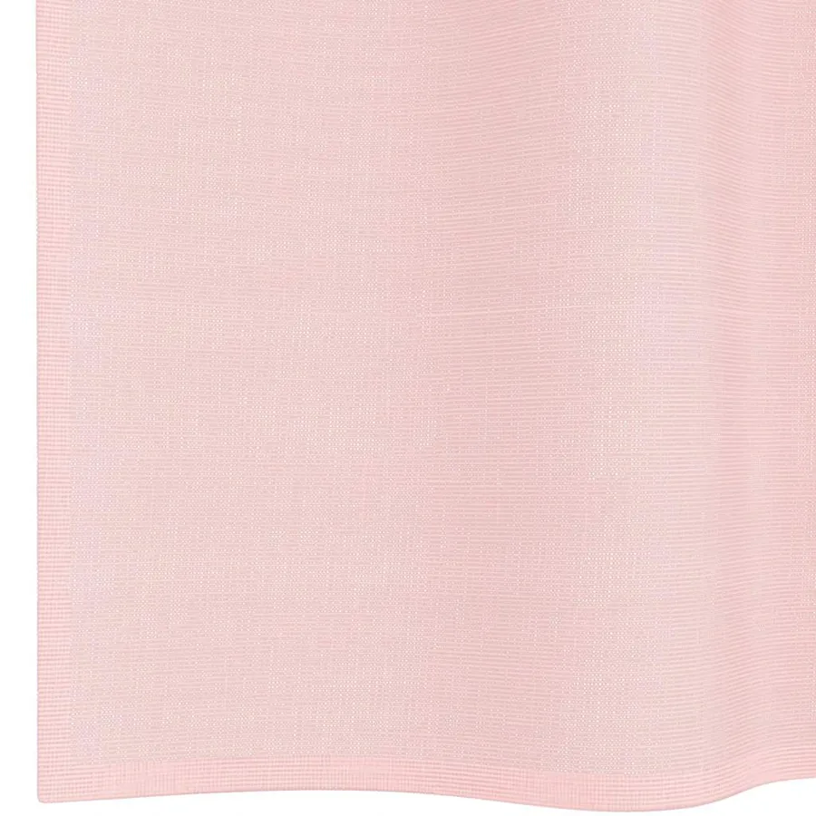 Rideaux en voile avec œillets 2 pcs rose clair 140x175 cm - 6