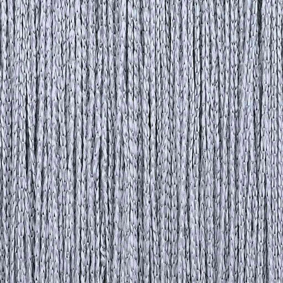 Rideau en fils 2 pcs 140 x 250 cm gris clair - 9