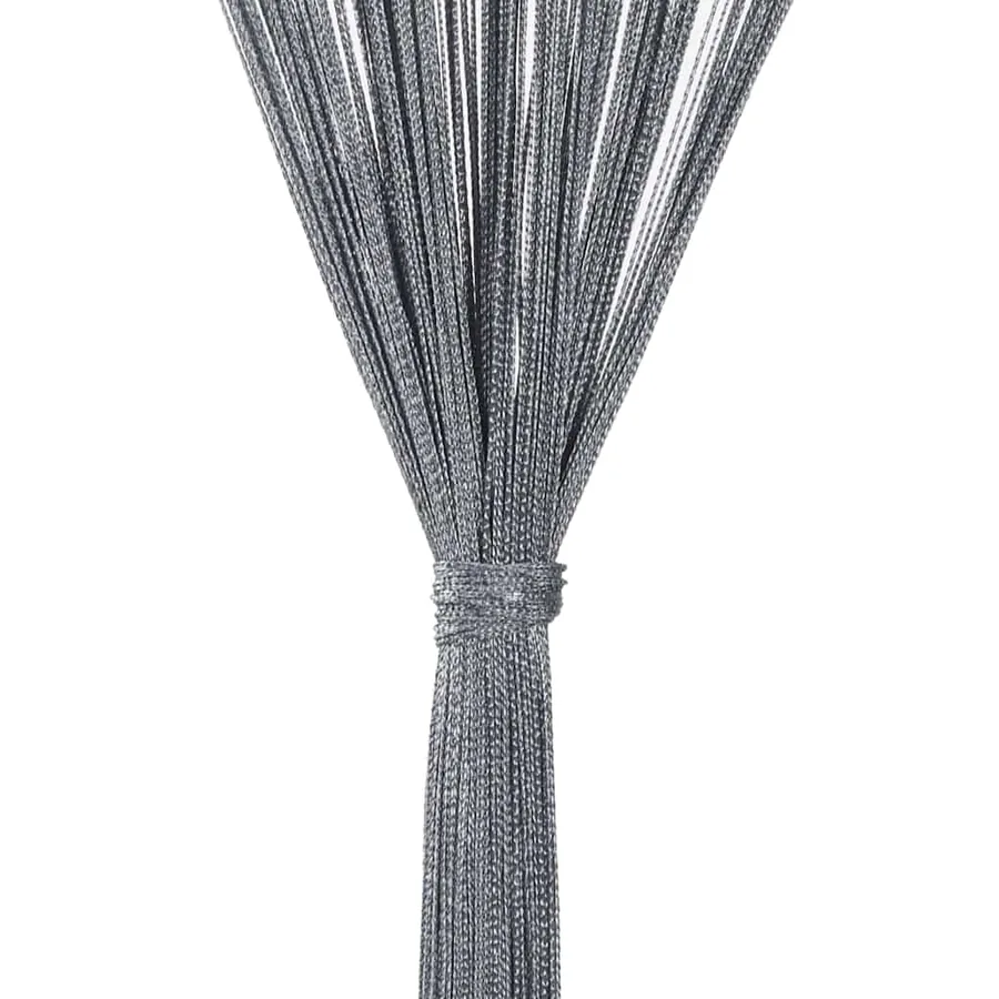 Rideaux à fils 2 pièces Anthracite 140x250 cm - 7
