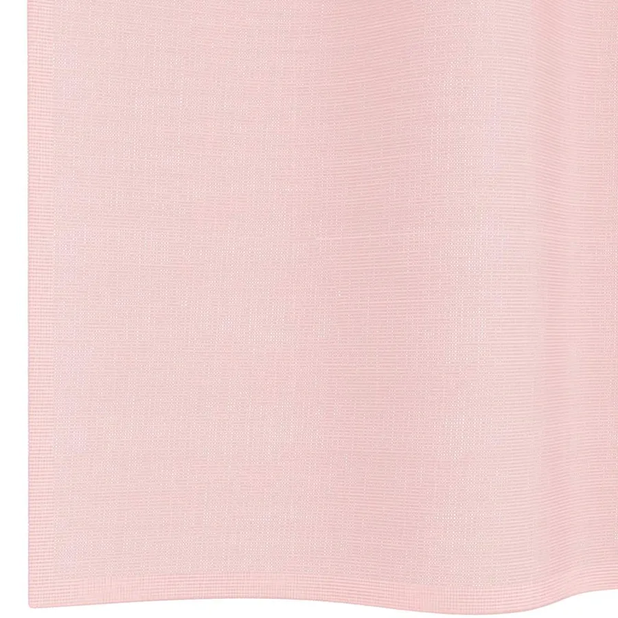 Rideaux en voile avec œillets 2 pcs rose clair 140x245 cm - 6