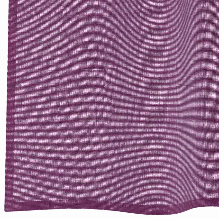 Rideaux en voile avec œillets 2 pcs violet 140x225 cm - 6