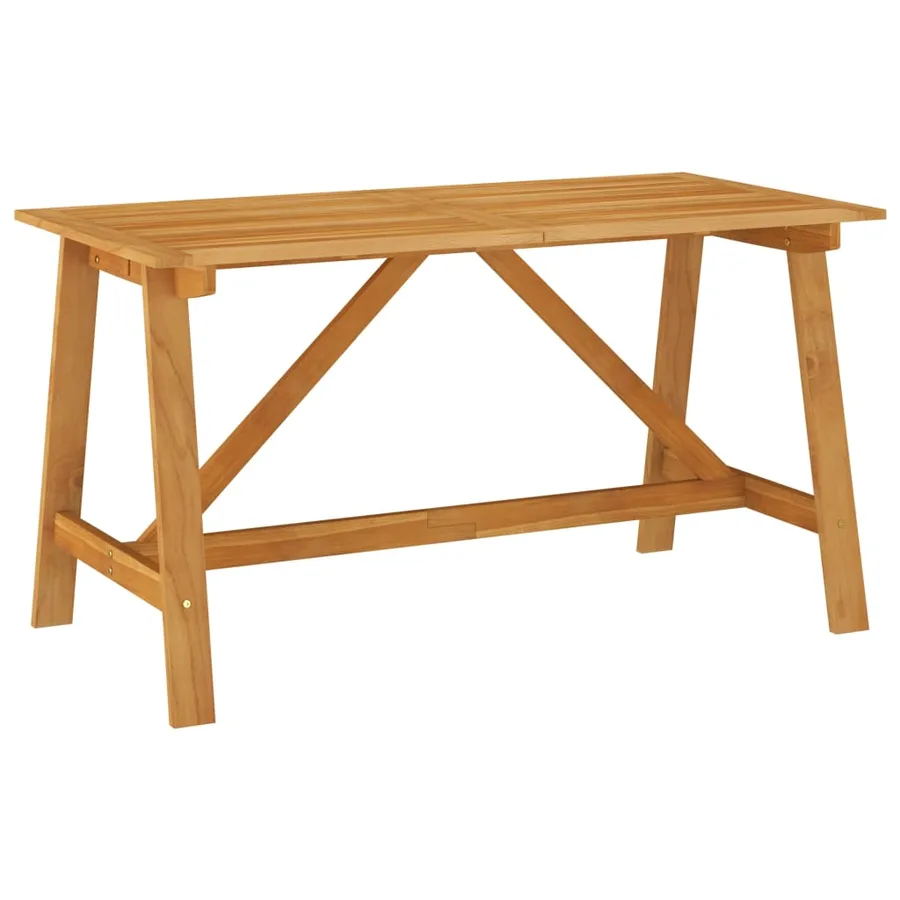 Ensemble à manger de jardin 5 pcs Beige - 8