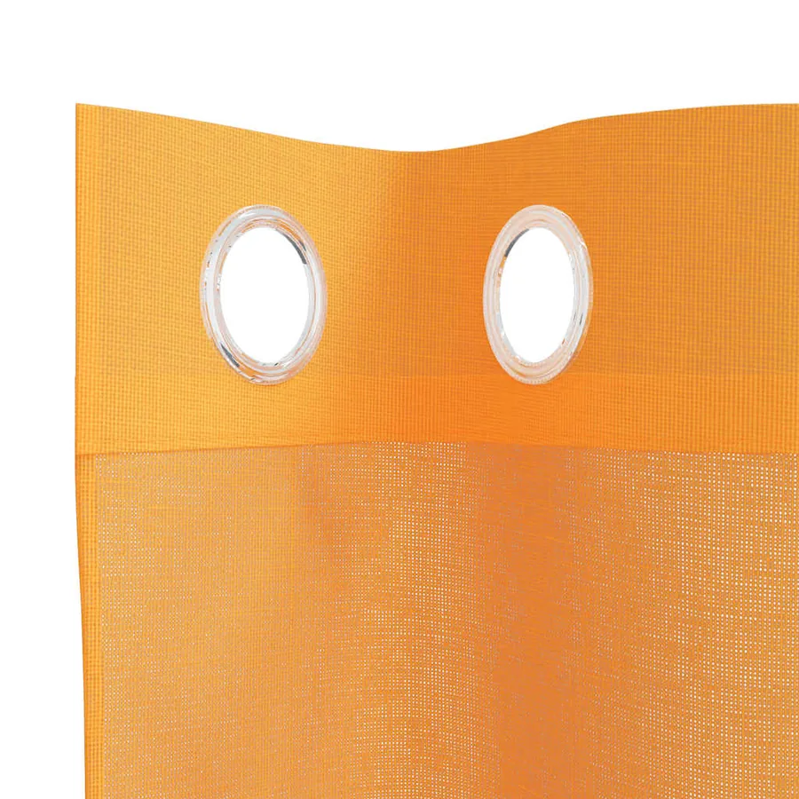 Rideaux en voile avec œillets 2 pcs orange 140x175 cm - 5