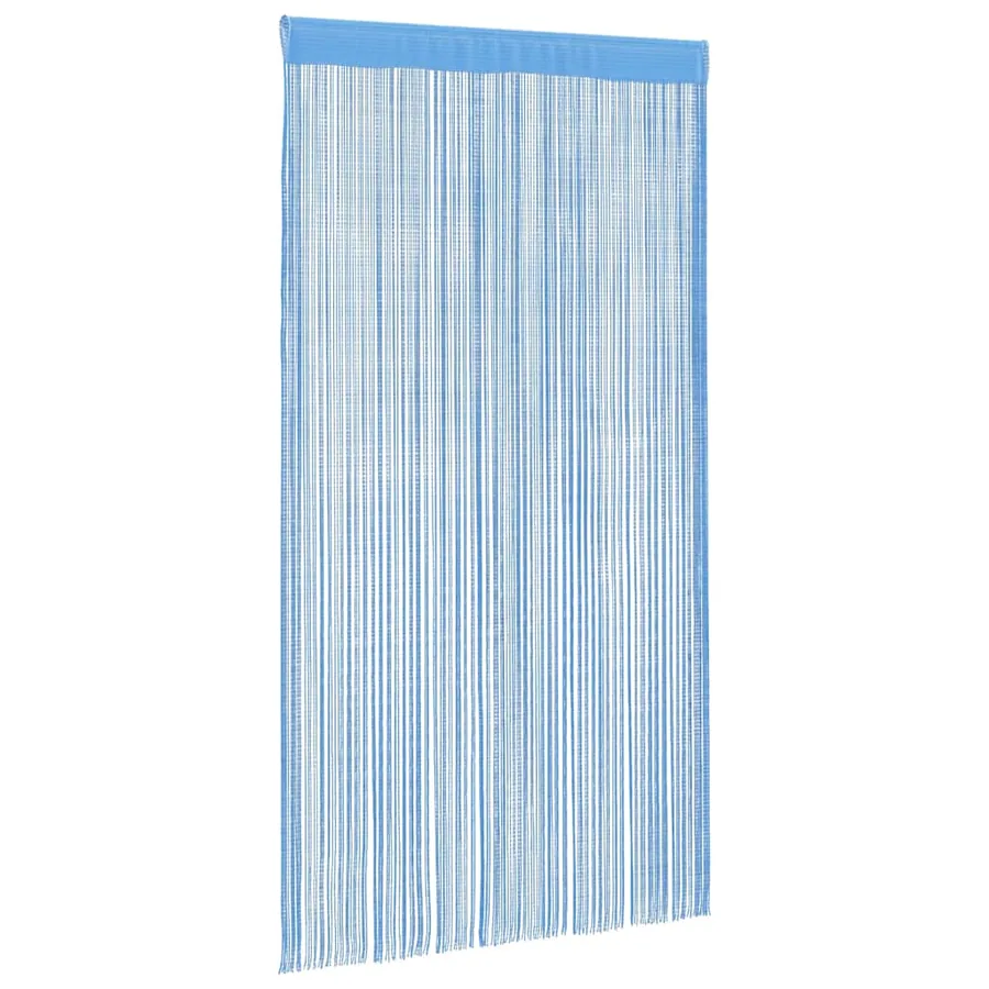 Rideau en fils 2 pcs 140 x 250 cm bleu clair - 3