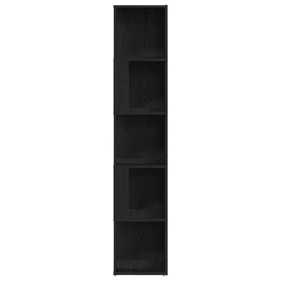 Étagères d'angle Chêne noir 33 x 33 x 164,5 cm - 5