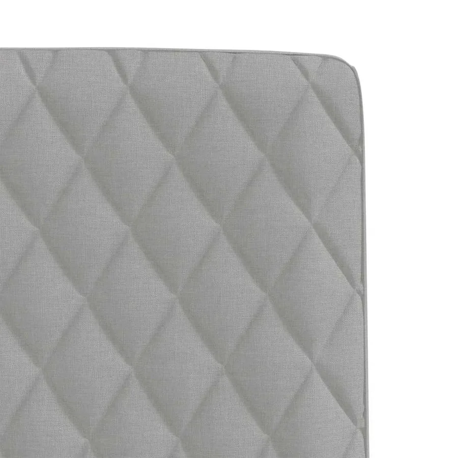 Chaises à manger lot de 4 gris nuage tissu - 7