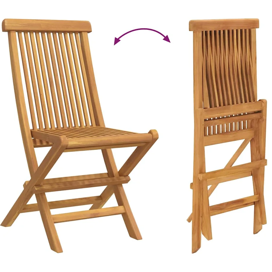 Ensemble de salle à manger pour jardin 7 pcs Marron - 10