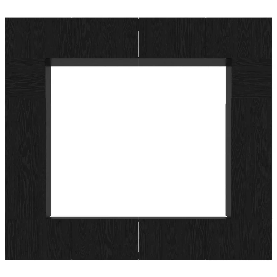 Ensemble meuble TV 8 pcs Chêne noir Bois d'ingénierie - 8