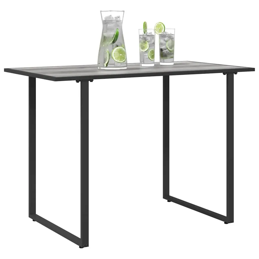 Table de Jardin Gris 100 x 55 x 70 cm bois - 3