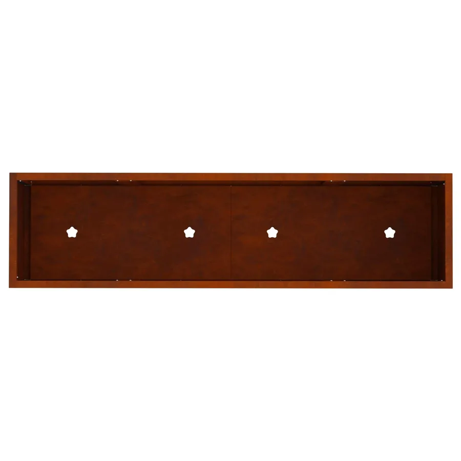 Bac de jardin surélevé Rouillé 100 x 26 x 82 cm Acier patiné - 8
