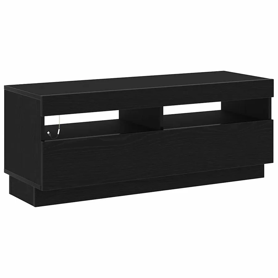 Ensemble meuble TV Montage mural 3 pcs Noir 300 x 35 x 40 cm - 7
