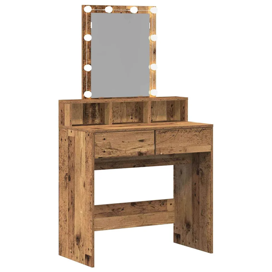 Coiffeuse Bois Ancien 80 x 41 x 144,5 cm Bois d'ingénierie - 5