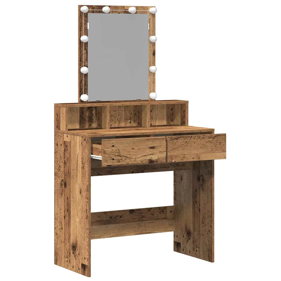 Coiffeuse Bois Ancien 80 x 41 x 144,5 cm Bois d'ingénierie - 6