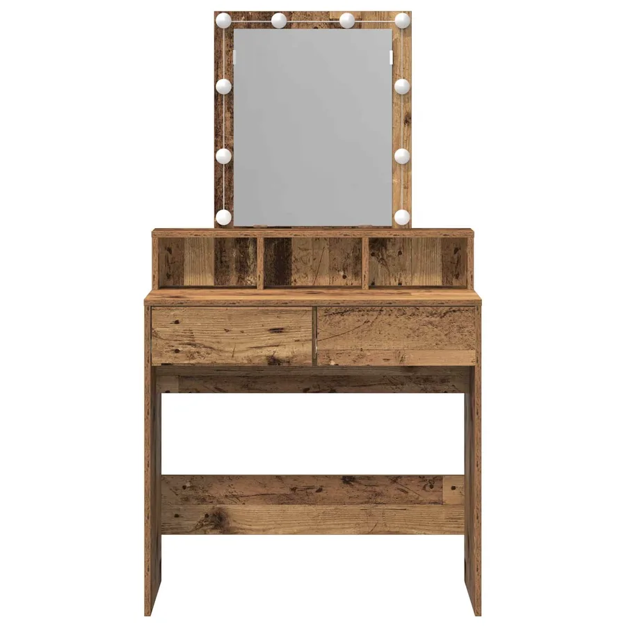 Coiffeuse Bois Ancien 80 x 41 x 144,5 cm Bois d'ingénierie - 7