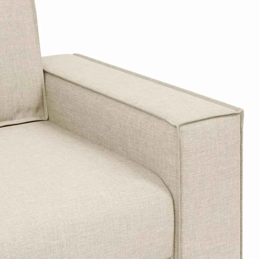 Canapé Fauteuil Lin 100x78x84 cm - 7