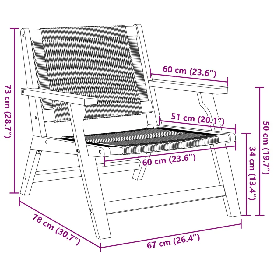 Chaises de jardin avec table 3 pcs Gris Bois d'Acacia Massif - 8