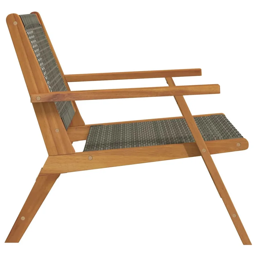 Mobilier de jardin 2 pcs Gris 67 x 78 x 73 cm - 7