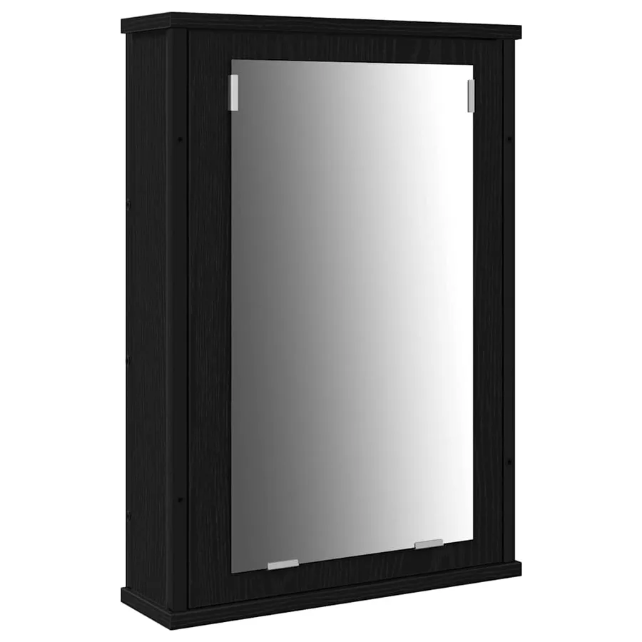 Ensemble de mobilier de salle de bain 4 pcs Chêne noir - 5