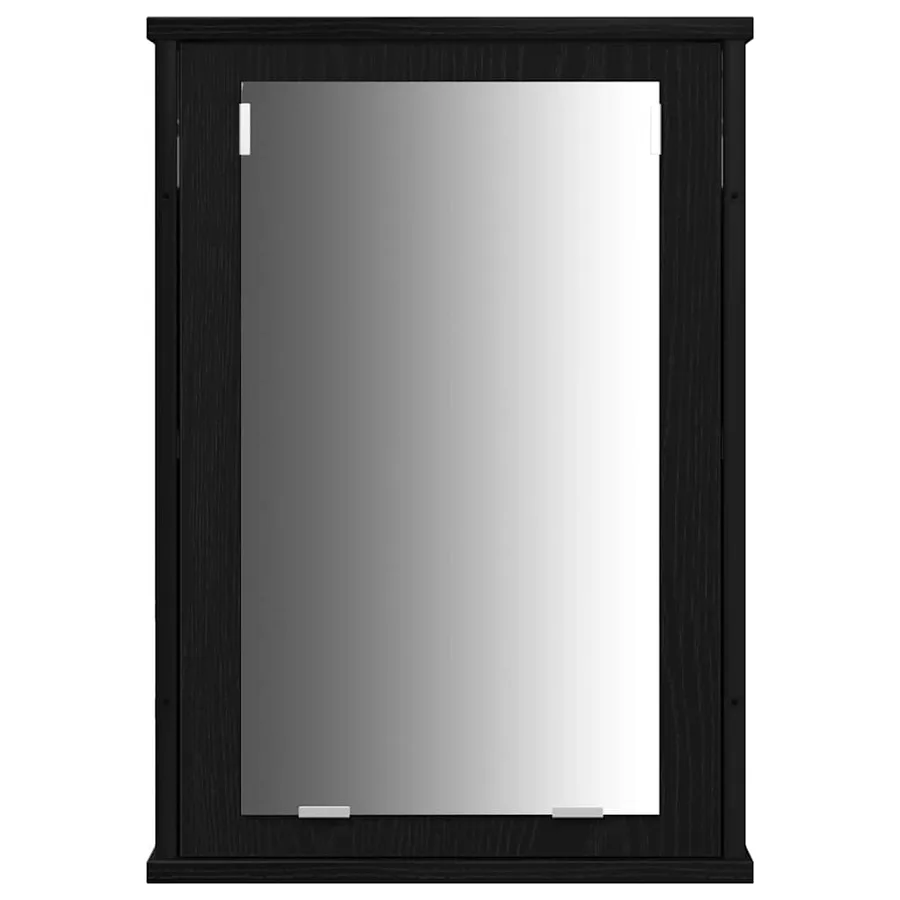 Ensemble de mobilier de salle de bain 4 pcs Chêne noir - 9