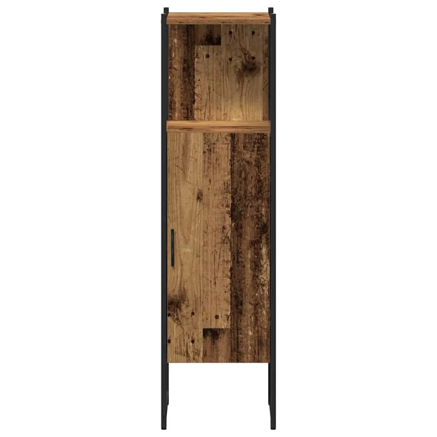 Ensemble de mobilier de salle de bain 4 pcs Bois Ancien - 8