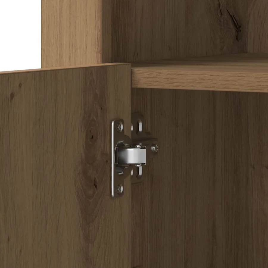 Buffet LED 2 pc 41 x 37 x 67 cm Bois d'ingénierie - 11