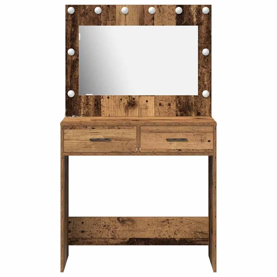 Table de Toilette avec tiroir Bois ancien 78,5 x 41 x 135 cm - 5