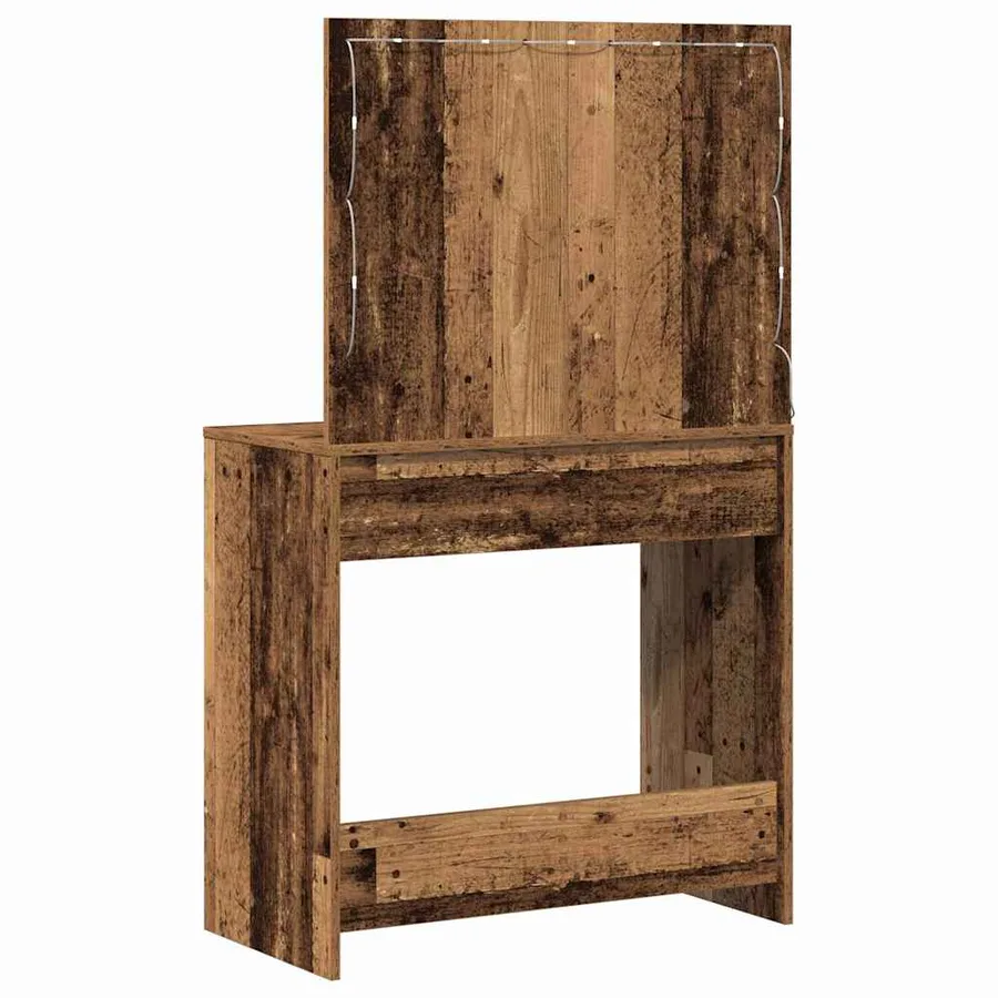 Table de Toilette avec tiroir Bois ancien 78,5 x 41 x 135 cm - 7