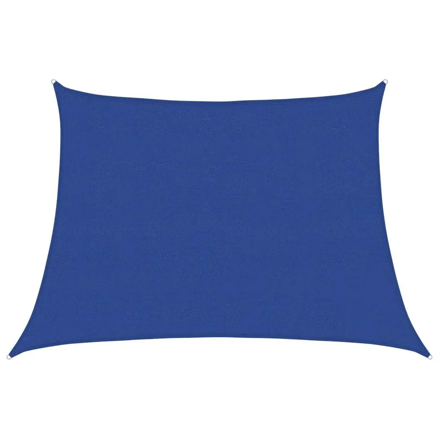 Voile d'ombrage 160 g/m² trapèze bleu 4/5x3 m PEHD - 2