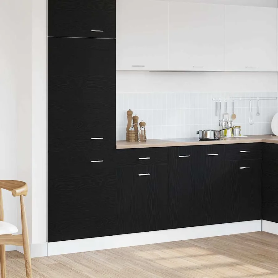 Armoire suspendue avec tiroir Chêne noir 50 x 46 x 81,5 cm