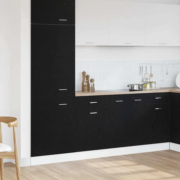 Armoire suspendue avec tiroir Chêne noir 50 x 46 x 81,5 cm