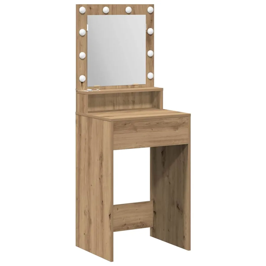 Table de Toilette Chêne artisanal 50 x 41 x 135 cm - 2