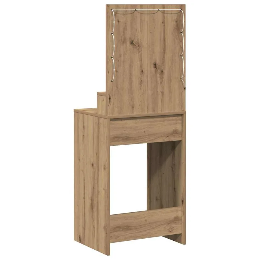 Table de Toilette Chêne artisanal 50 x 41 x 135 cm - 6