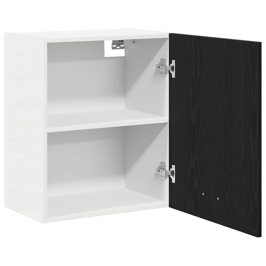 Armoire suspendue Lyon 2 pcs Chêne noir 50 x 31 x 60 cm - 5