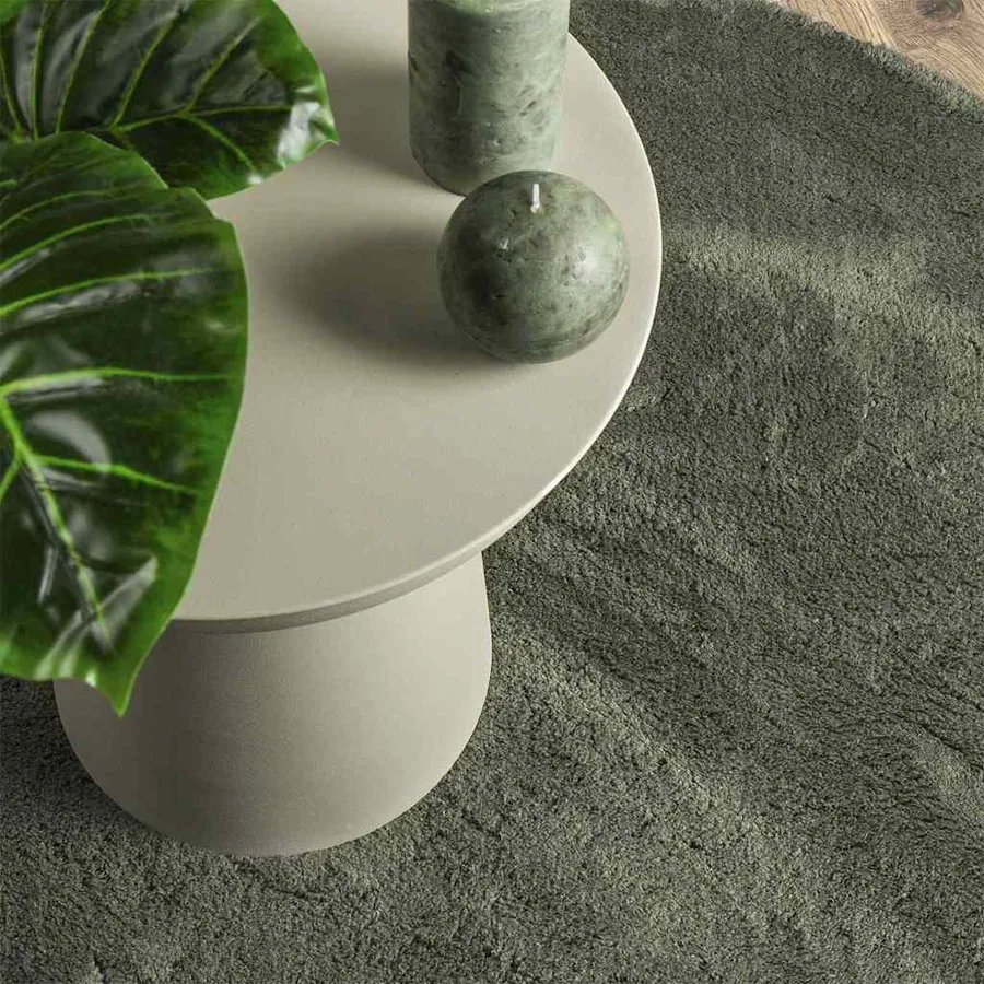 Tapis de surface HUARTE Vert forêt 160 x 230 cm Polyester - 6