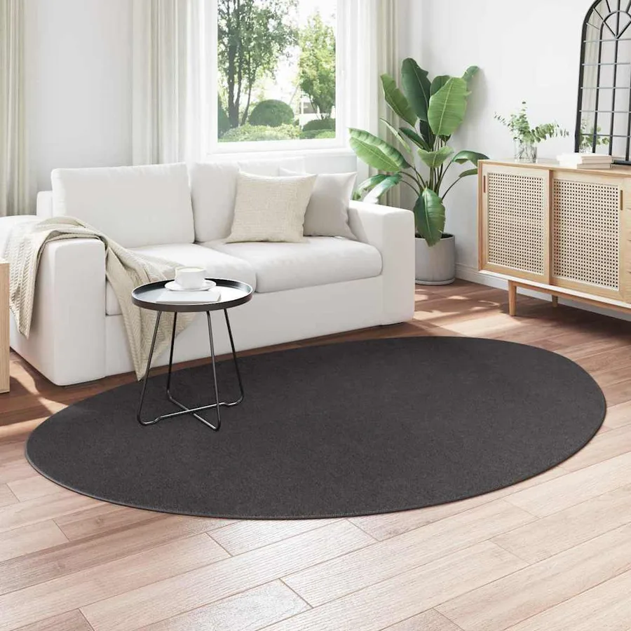 Tapis de surface HUARTE Anthracite 160 x 230 cm Polyester - 3