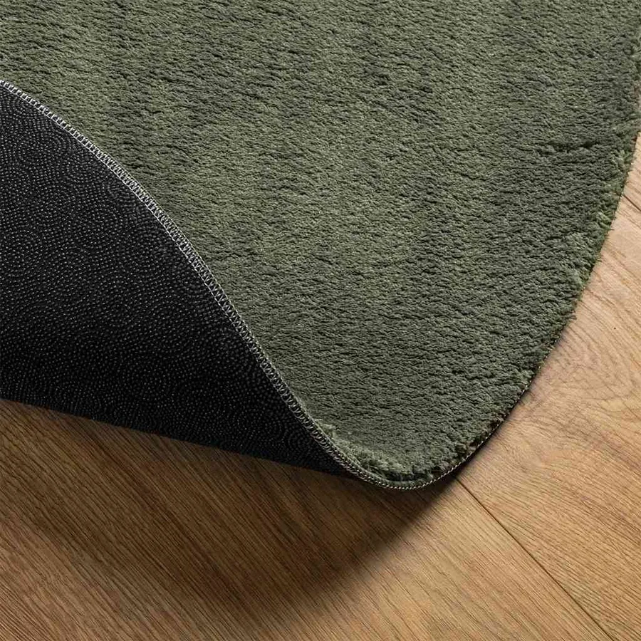 Tapis de surface HUARTE Vert forêt 100 x 200 cm 100% Polyester - 5