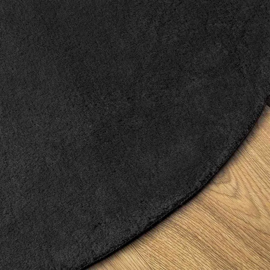 Tapis de surface HUARTE Noir 160 x 230 cm Polyester - 4