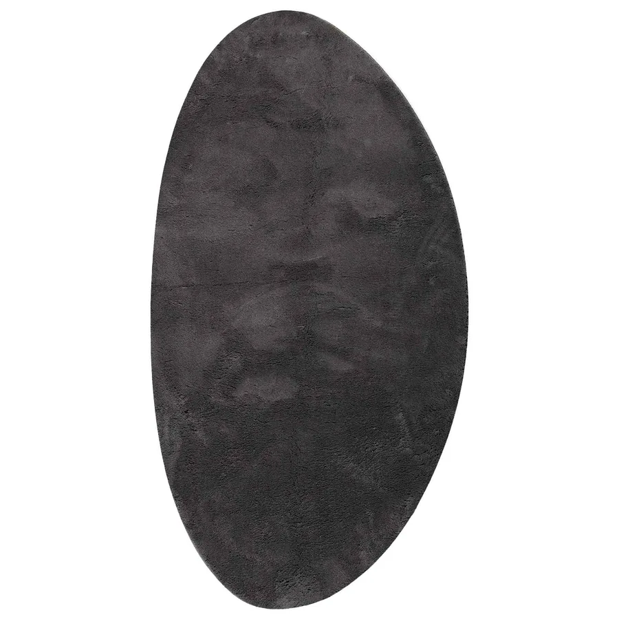 Tapis de surface HUARTE Anthracite 100 x 200 cm Polyester - 2