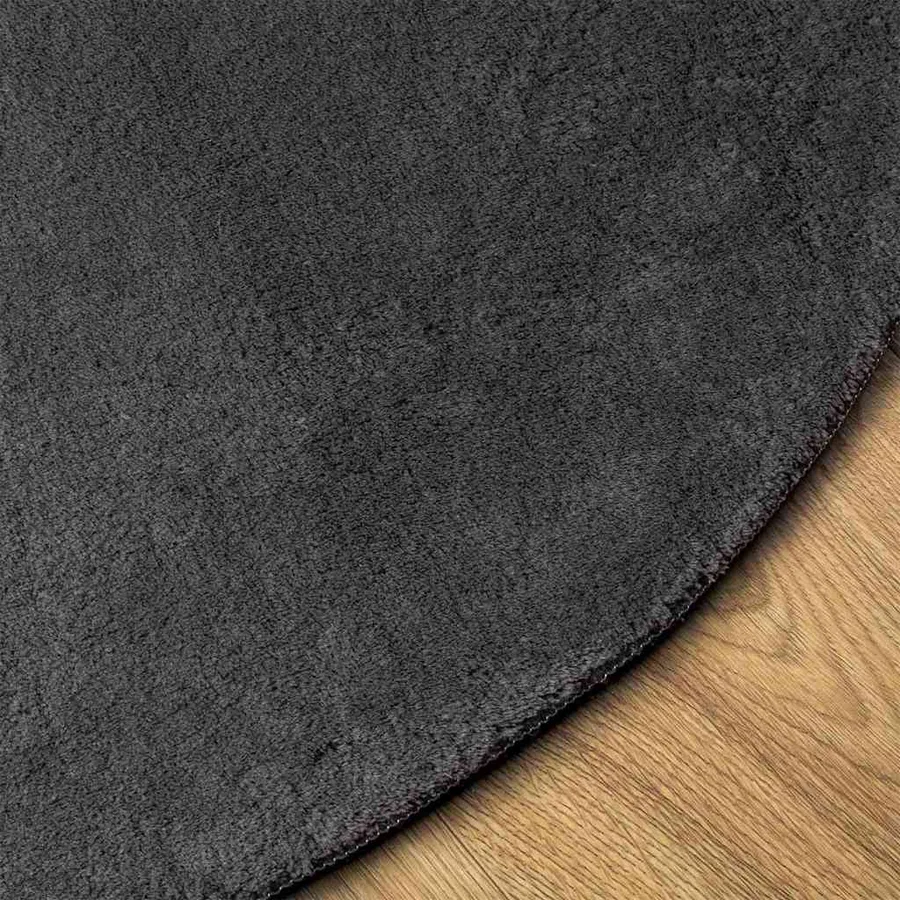 Tapis de surface HUARTE Anthracite 100 x 200 cm 100% Polyester - 4