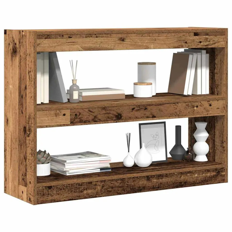 Bibliothèque Bois ancien 100 x 30 x 72 cm Bois d'ingénierie - 3