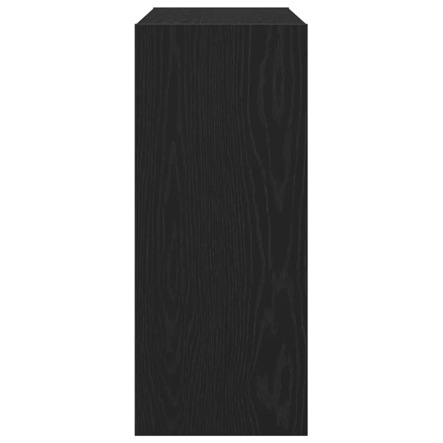 Bibliothèque Chêne noir 100 x 30 x 72 cm Bois d'ingénierie - 7