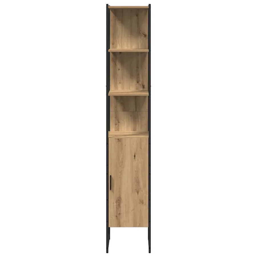 Ensemble de mobilier de salle de bain 3 pc Chêne artisanal - 8