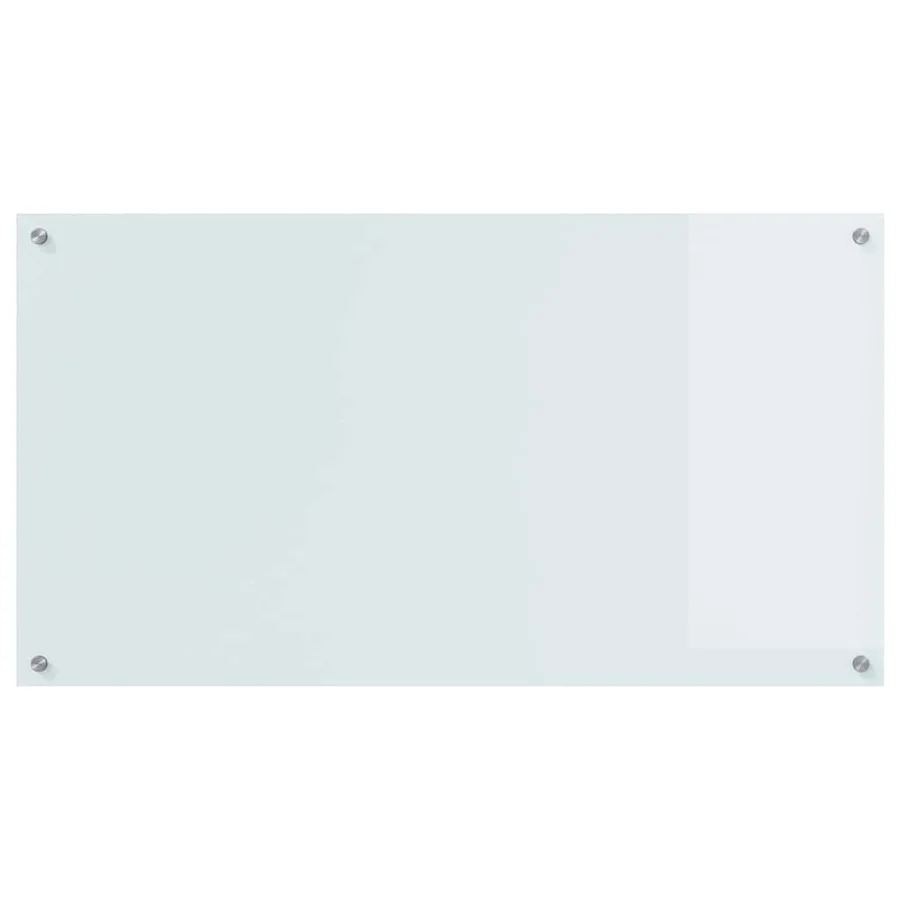 Crédence de cuisine Blanc 110 x 60 cm verre trempé - 4