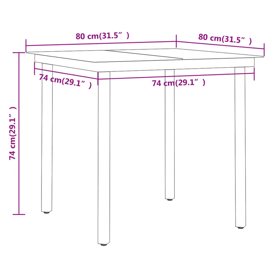 Ensemble à manger de jardin avec coussins 5 pcs Gris - 9
